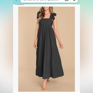 Elegant Black Maxi dress